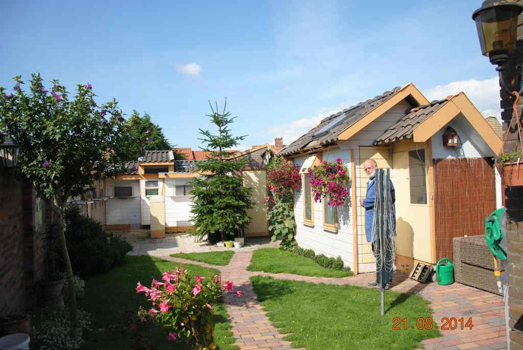 Vu d'ensemble des colombiers