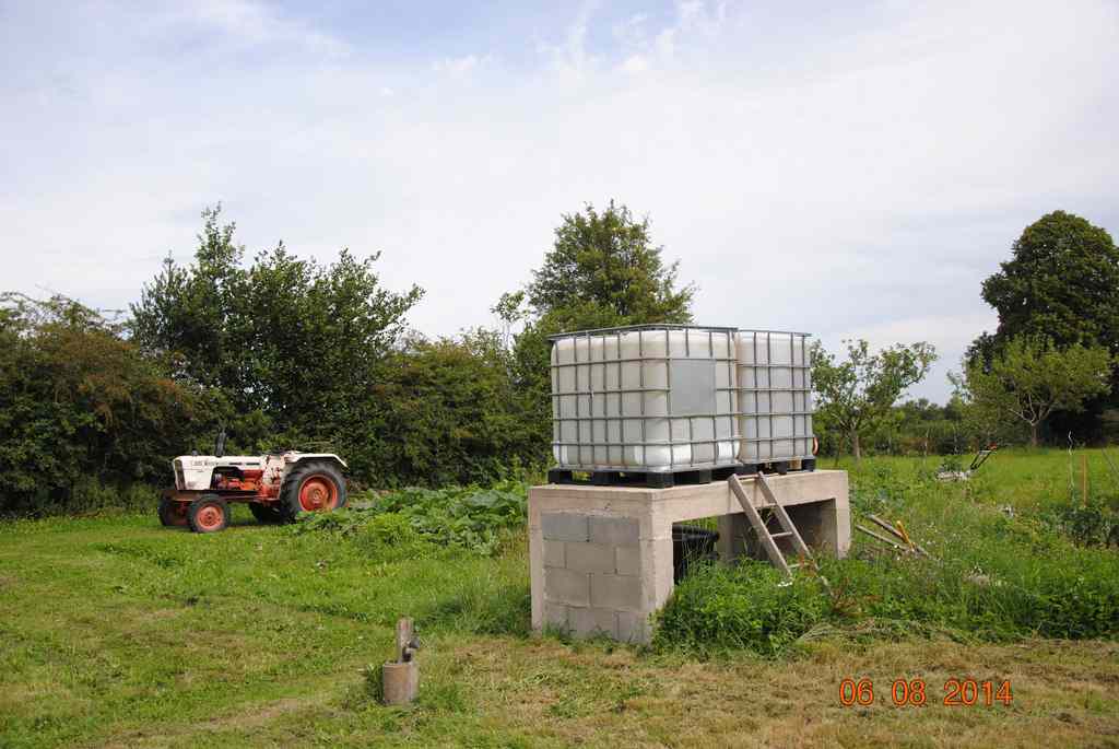 Actuel jardin, futur colombier