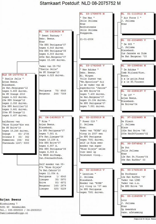 Pedigree Snelle Jelle