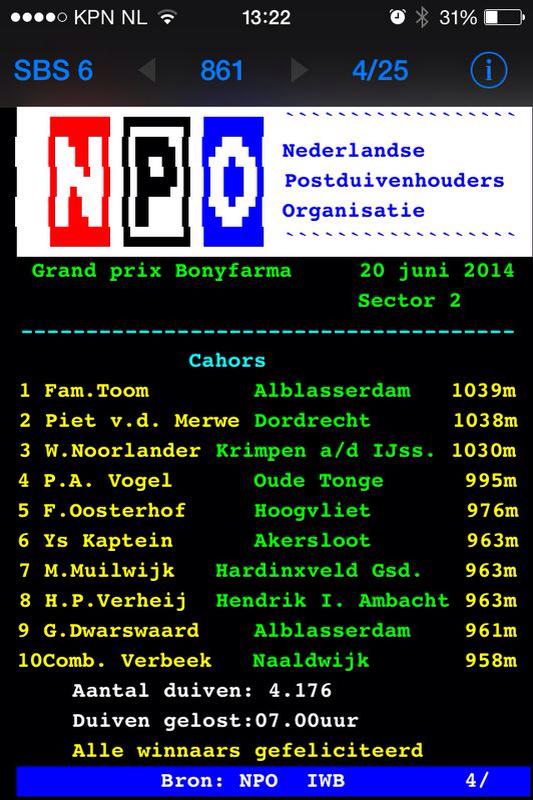 TOOM teletekst 1 nat cahors